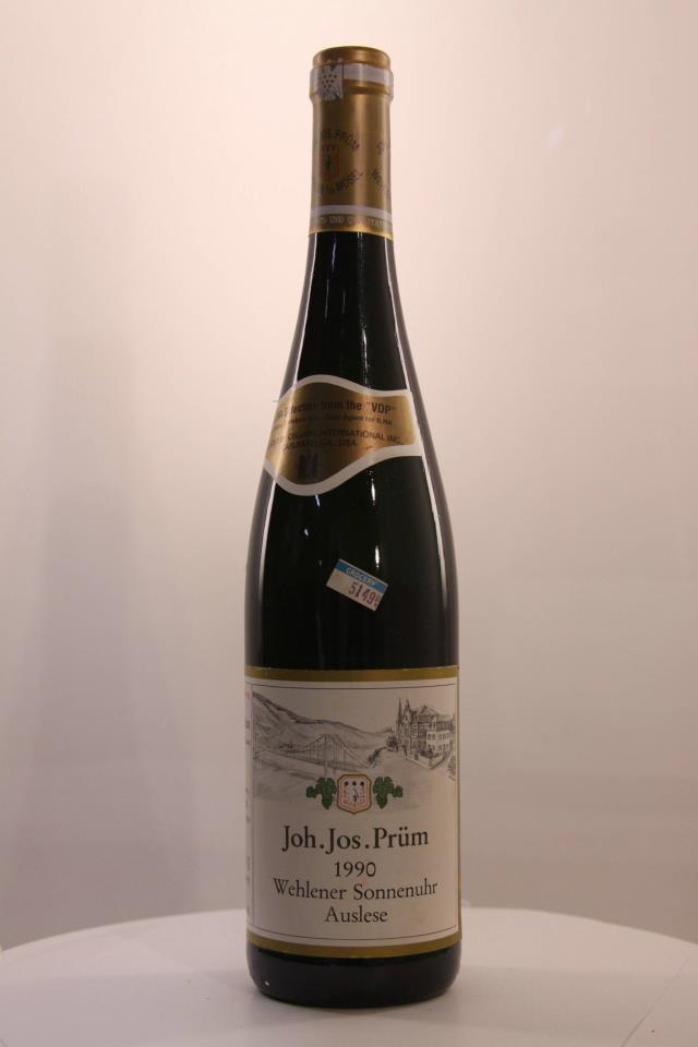 J.J. Prum Wehlener Sonnenuhr Auslese GK 1990