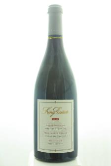 King Estate Pinot Noir Croft Vineyard 1999