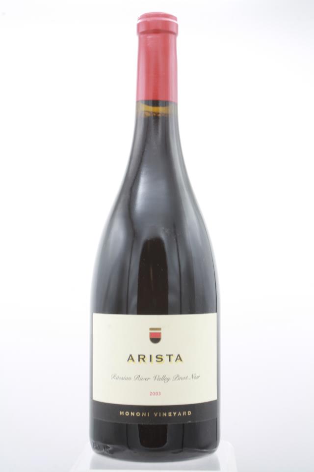 Arista Pinot Noir Mononi Vineyard 2003