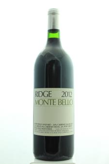 Ridge Vineyards Proprietary Red Monte Bello 2012