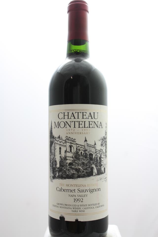 Chateau Montelena Cabernet Sauvignon The Montelena Estate 1992