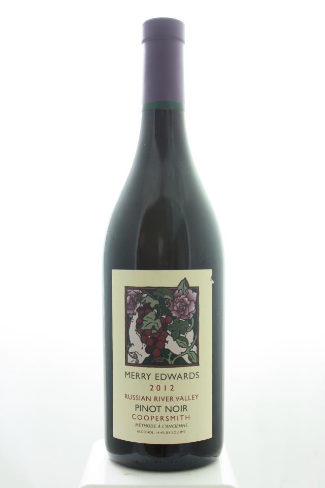 Merry Edwards Pinot Noir Coopersmith Methode a l'Ancienne 2012
