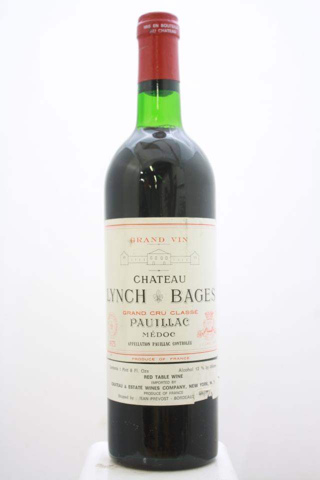 Lynch-Bages 1975