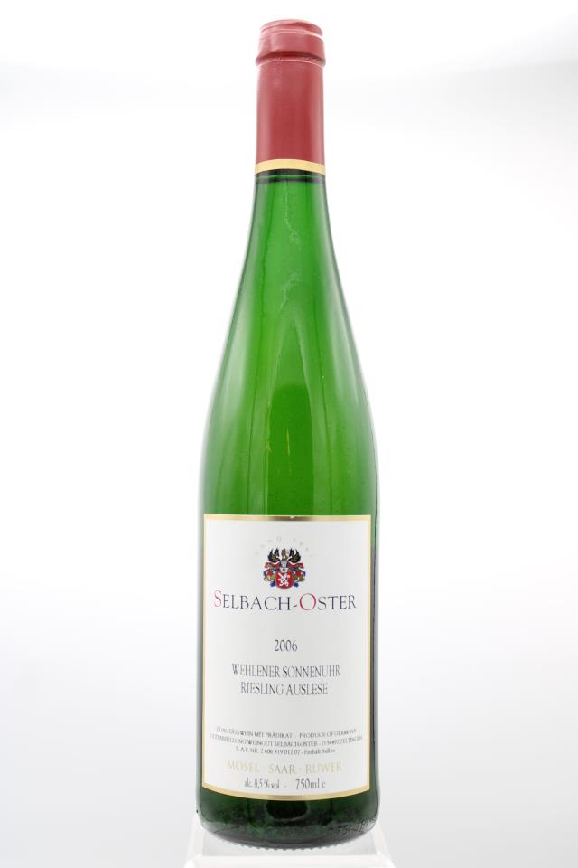 Selbach-Oster Wehlener Sonnenuhr Riesling Auslese #12 2006