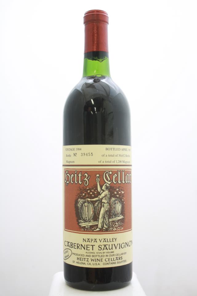 Heitz Cellar Cabernet Sauvignon Martha's Vineyard 1984