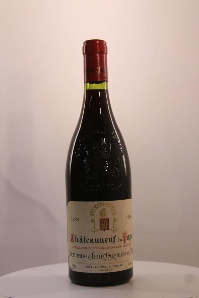 Jean Deydier Chateauneuf-du-Pape Les Clefs d'Or 1989