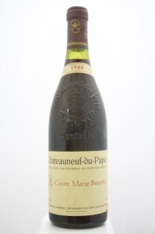 Henri Bonneau Châteauneuf-du-Pape Cuvée Marie Beurrier 1988