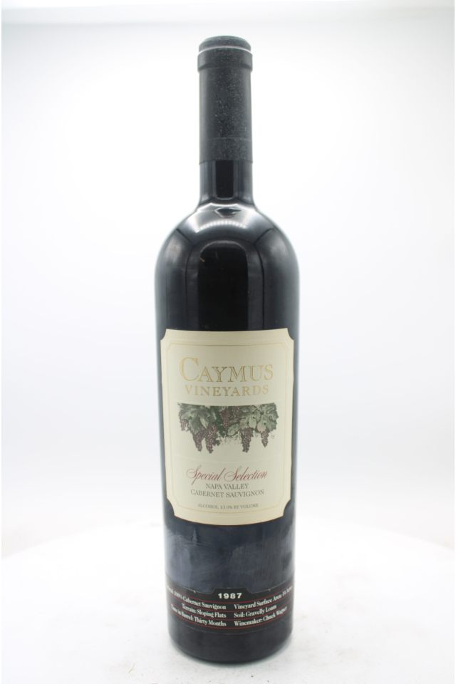 Caymus Cabernet Sauvignon Special Selection 1987