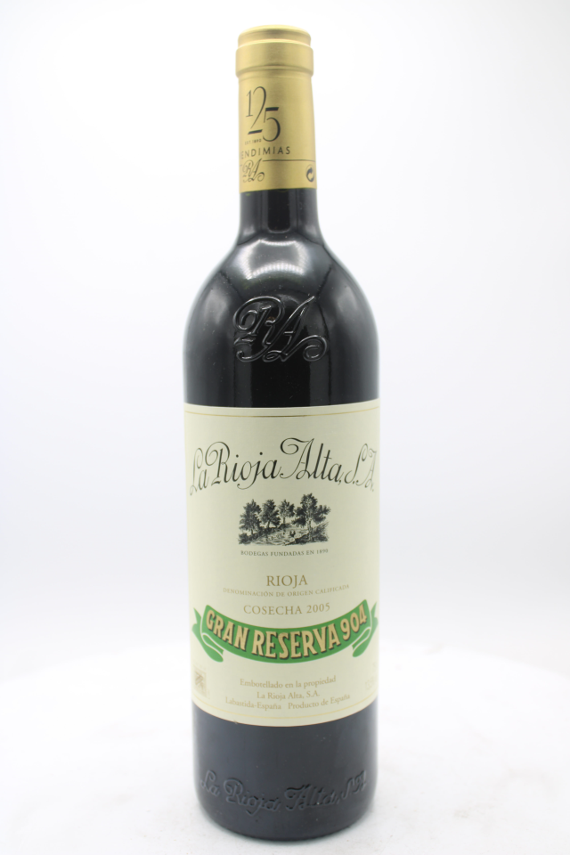 La Rioja Alta Gran Reserva 904 2005