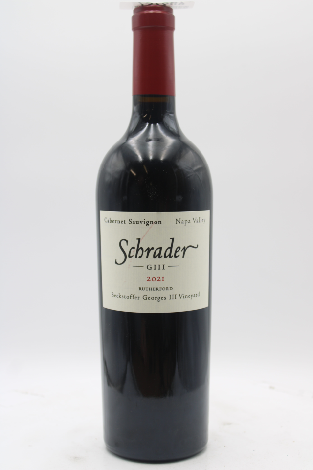 Schrader Cabernet Sauvignon GIII Beckstoffer Georges III Vineyard 2021
