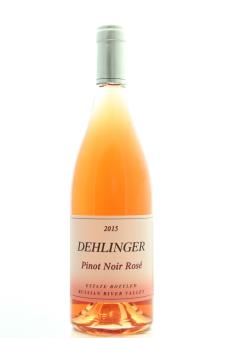 Dehlinger Pinot Noir Estate Rosé 2015