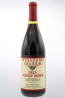Williams Selyem Pinot Noir Hirsch Vineyard 2013