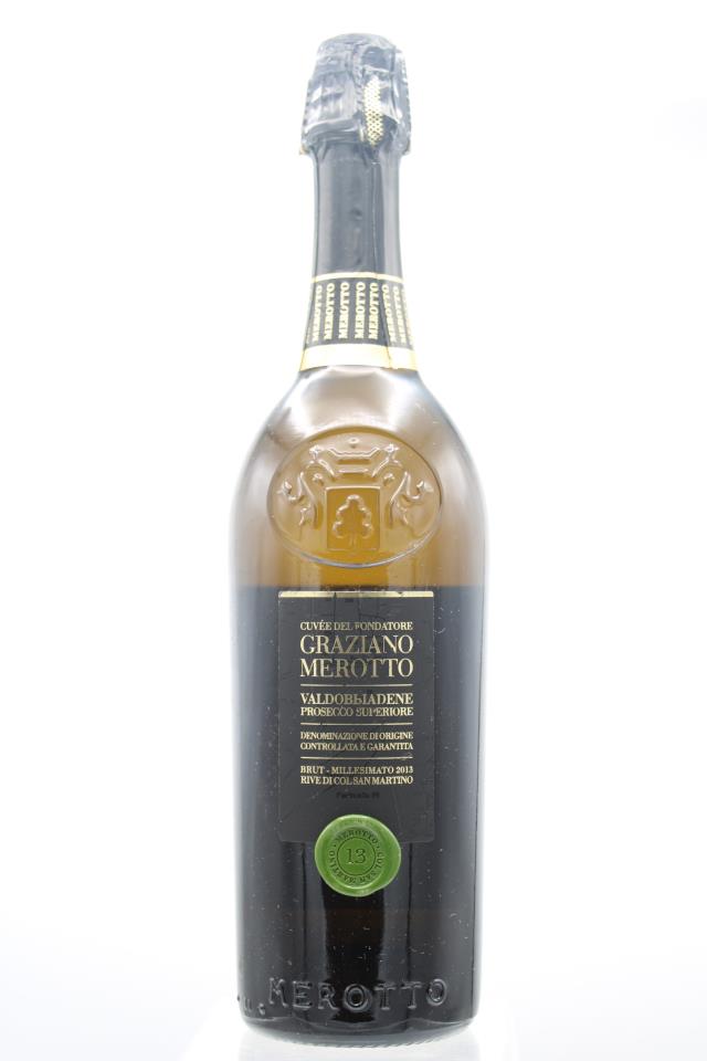 Merotto Cuvee del Fondatore Graziano Merotto Millesimato Brut NV