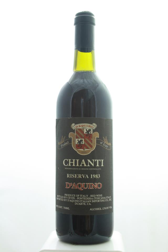 D'Aquino Chianti Riserva 1983