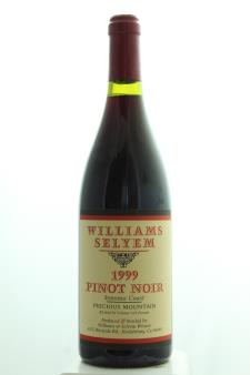 Williams Selyem Pinot Noir Precious Mountain Vineyard 1999