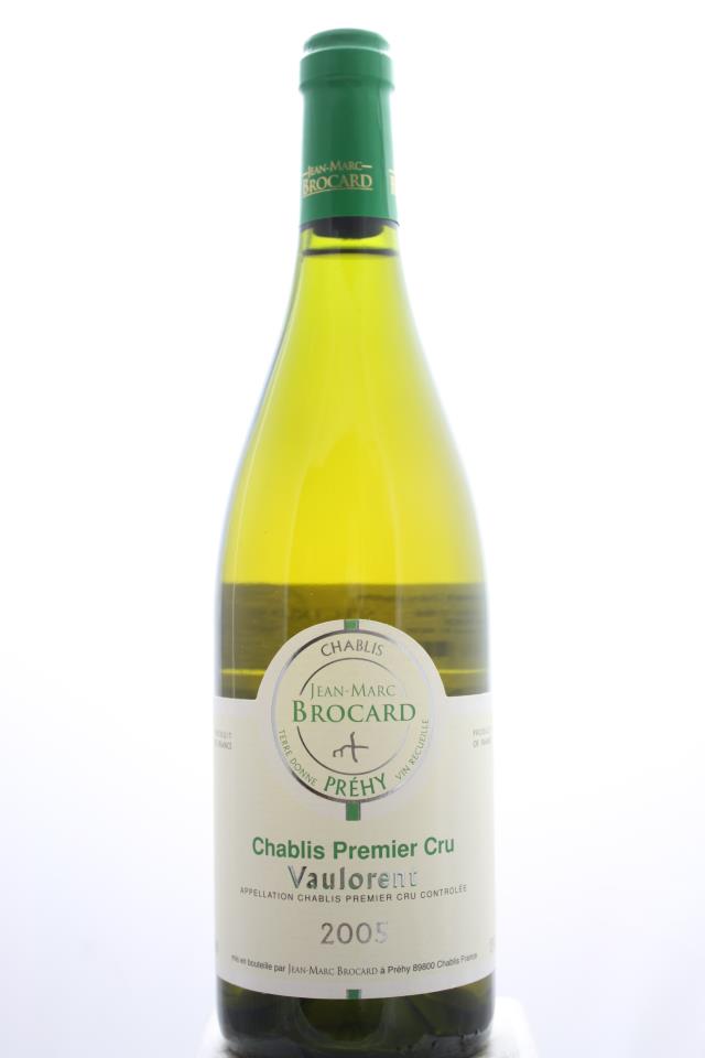 Jean-Marc Brocard Chablis Vaulorent 2005