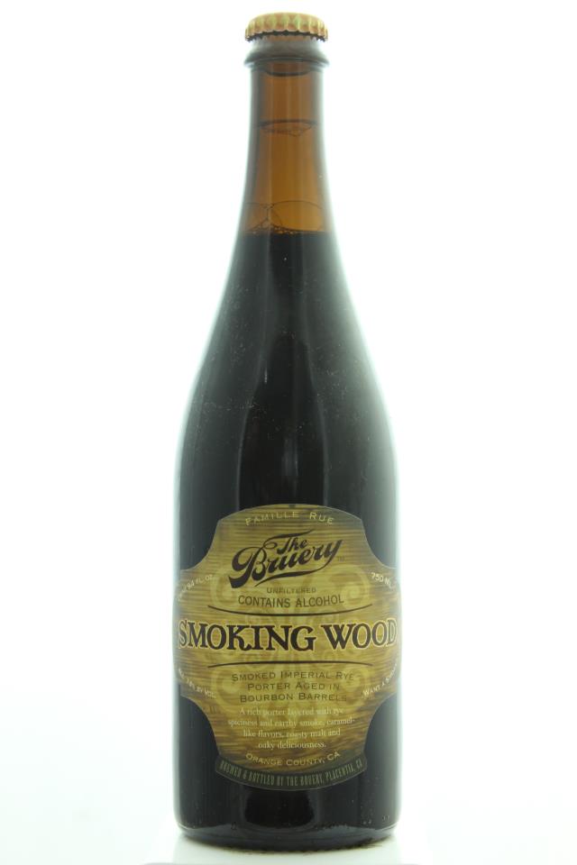 The Bruery Smoking Wood Smoked Imperial Rye Porter Aged in Bourbon Barrels NV