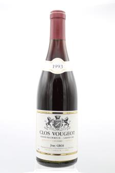 Jean Gros Clos de Vougeot Le Grand Maupertuis 1993