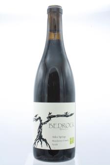 Bedrock Syrah Alder Springs Vineyard 2012