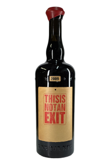 Sine Qua Non This is Not an Exit Syrah Estate Eleven Confessions Vineyard 2009