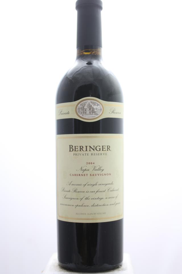 Beringer Vineyards Cabernet Sauvignon Private Reserve 2004