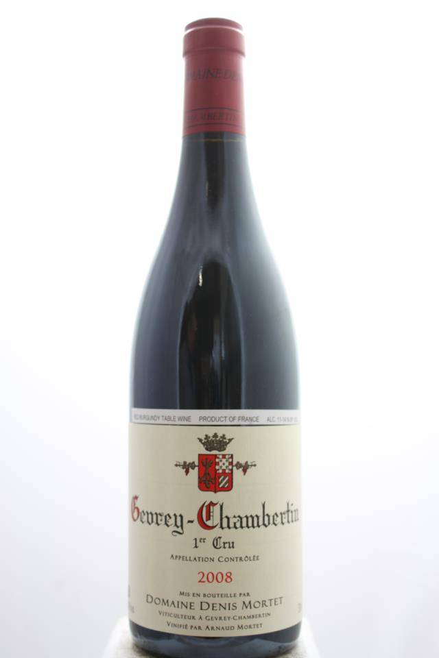 Denis Mortet Gevrey-Chambertin 1er Cru 2008