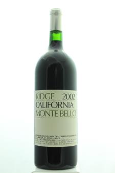 Ridge Vineyards Proprietary Red Monte Bello 2002