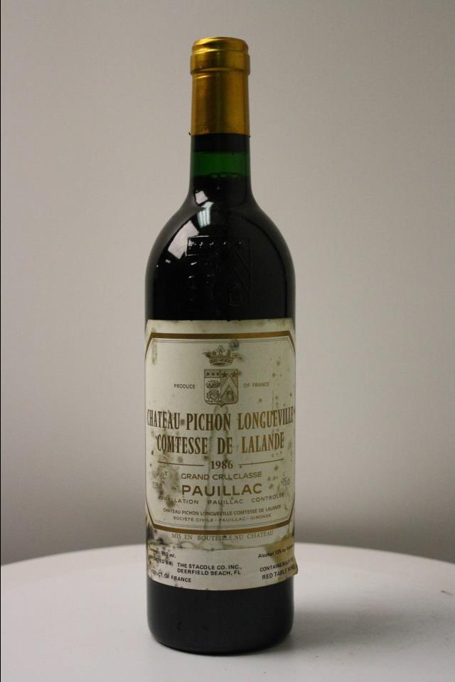 Château Pichon Lalande 1986