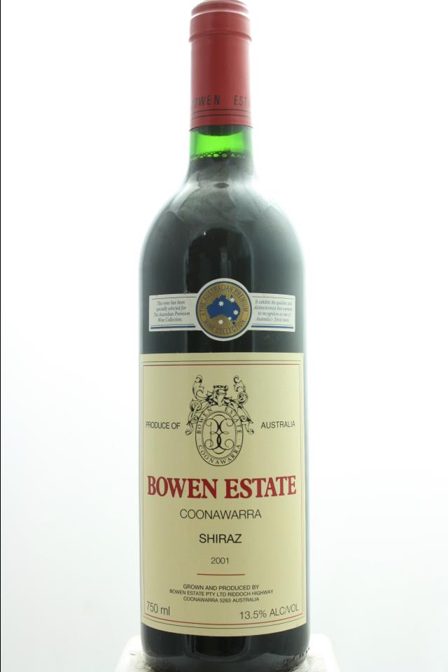 Bowen Estate Shiraz 2001