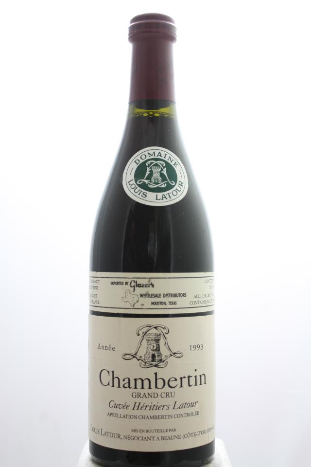 Louis Latour (Domaine) Chambertin Cuvée Héritiers Latour 1993