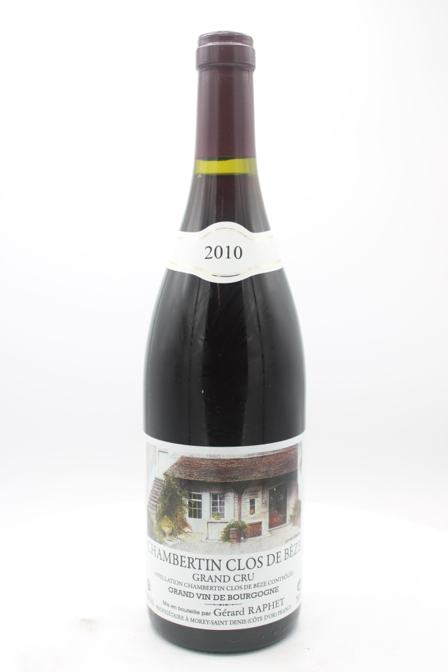 Gérard Raphet Chambertin-Clos de Bèze 2010