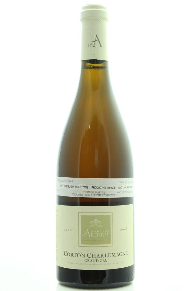 Domaine d'Ardhuy Corton-Charlemagne 2005