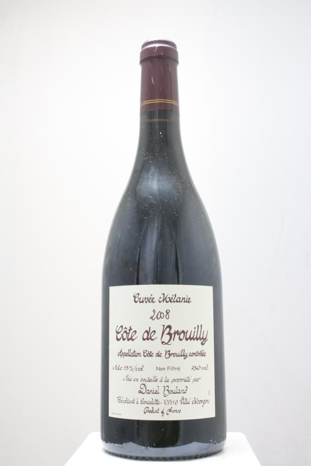 D. Bouland Côte de Brouilly Cuvée Mélanie 2008
