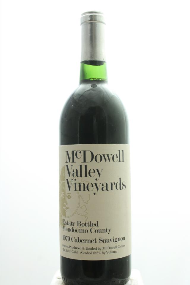 McDowell Valley Vineyards Cabernet Sauvignon 1979