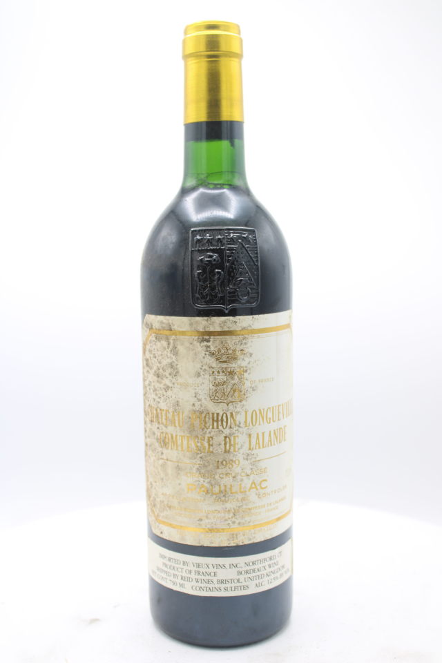Pichon Longueville Comtesse de Lalande 1989