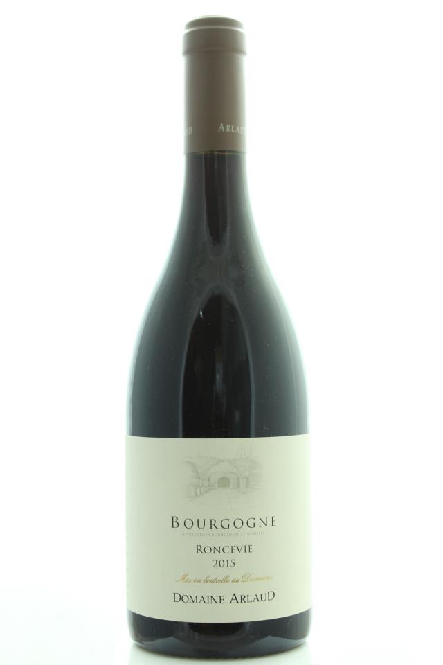 Arlaud Bourgogne Rouge Roncevie 2015