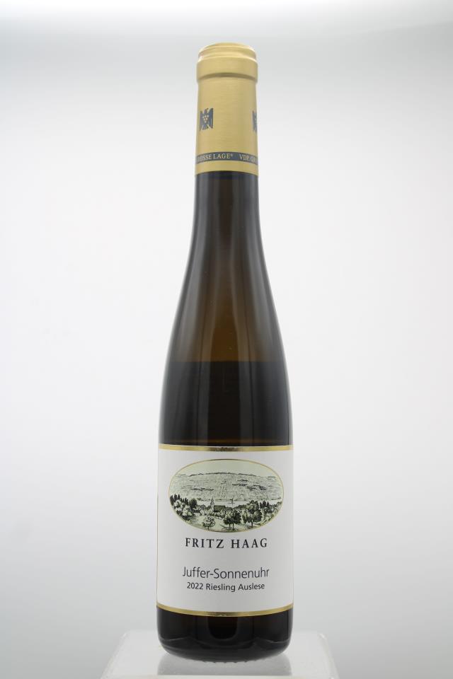 Fritz Haag Brauneberger Juffer-Sonnenuhr Riesling Auslese Goldkapsel #09 2022