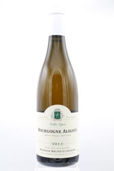 Bruno Clavelier Bourgogne Aligote Vieilles Vignes 2014
