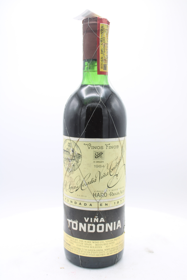 R. Lopez de Heredia Viña Tondonia Crianza 1984