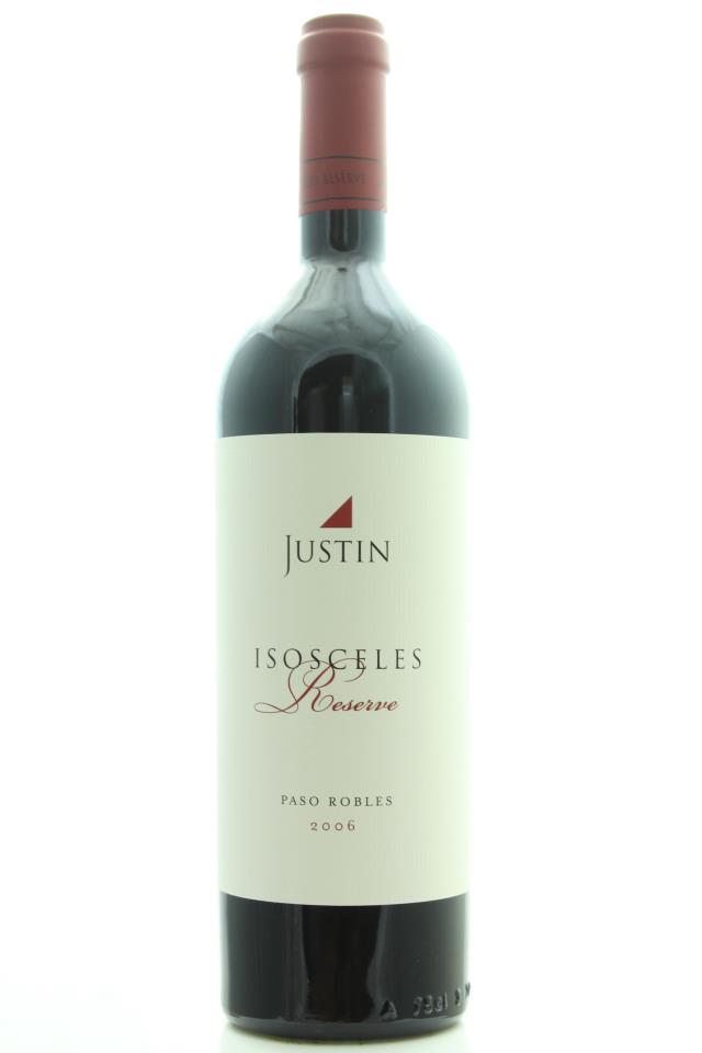Justin Proprietary Red Isosceles Reserve 2006