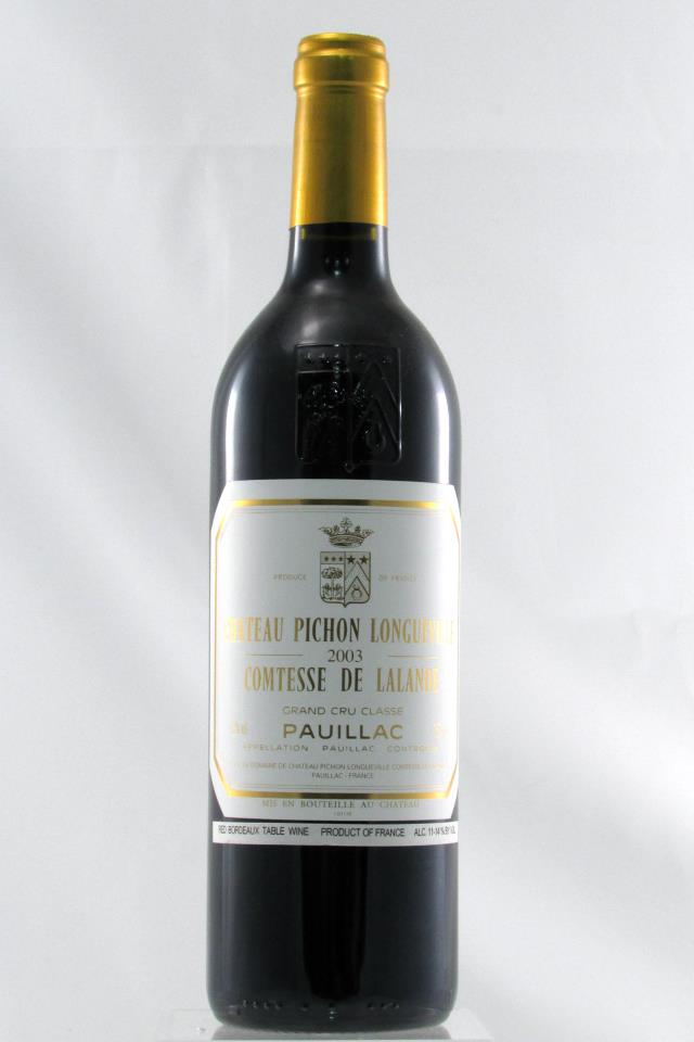 Pichon-Longueville Comtesse de Lalande 2003