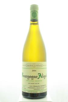 Domaine Ramonet Bourgogne Aligoté 2004
