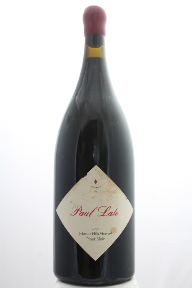 Paul Lato Pinot Noir Solomon Hills Vineyard Suerte 2007