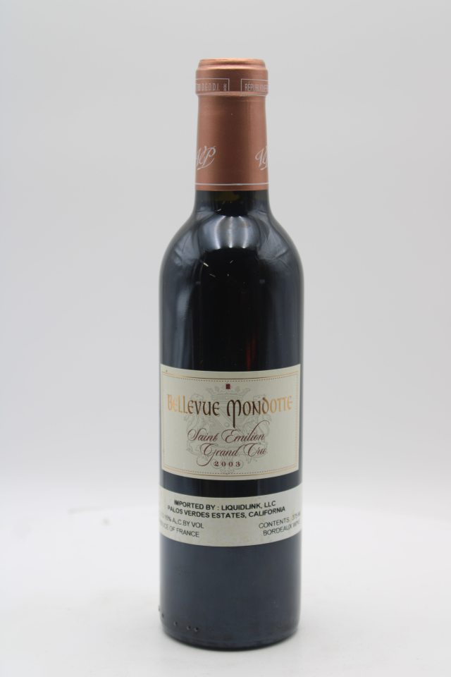 Bellevue Mondotte Saint Emilion 2003