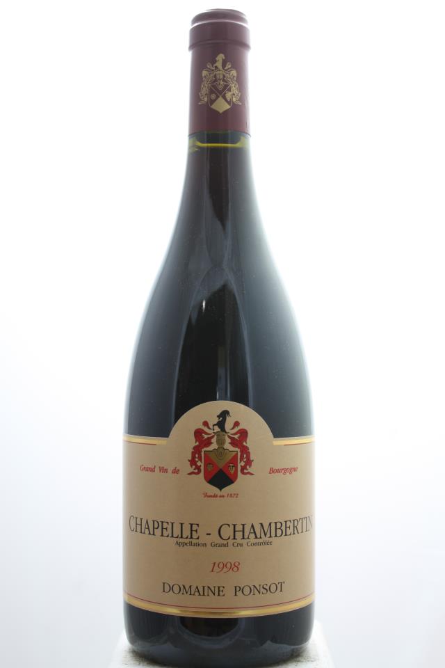 Domaine Ponsot Chapelle-Chambertin 1998