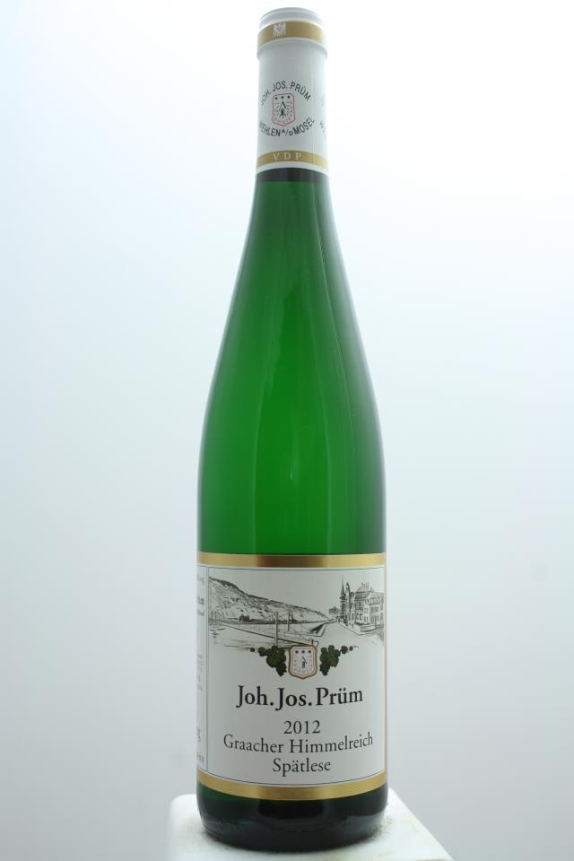 Joh. Jos. Prüm Graacher Himmelreich Riesling Spätlese Vertical