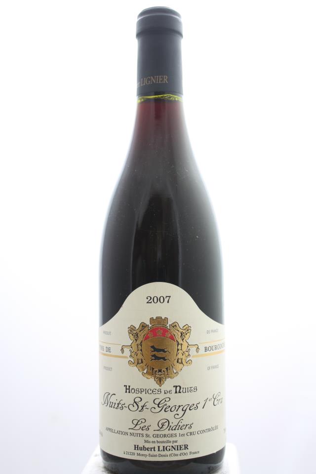 Hubert Lignier Nuits-Saint-Georges Les Didiers Hospices de Nuits 2007