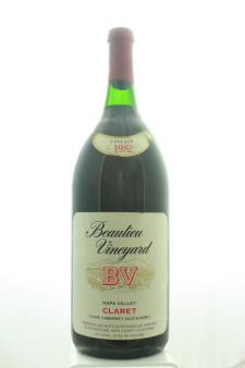 BV Beaulieu Vineyard Claret 1982