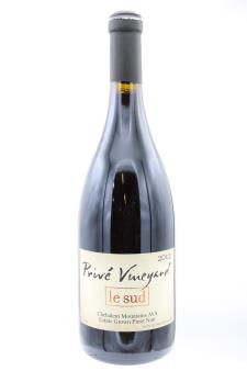 Prive Vineyard Pinot Noir Le Sud 2012