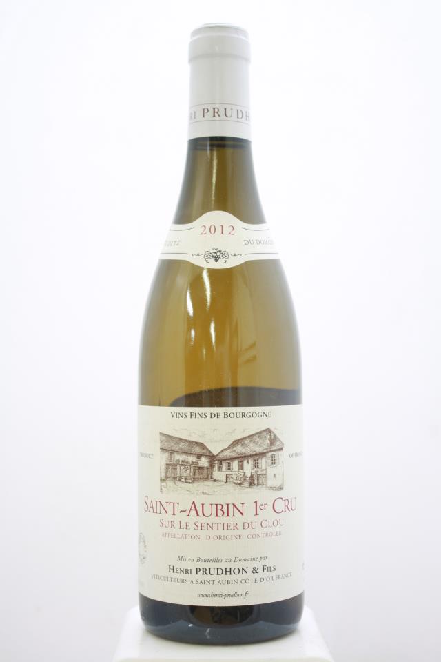 Henri Prudhon Saint-Aubin Blanc Sur le Sentier du Clou 2012